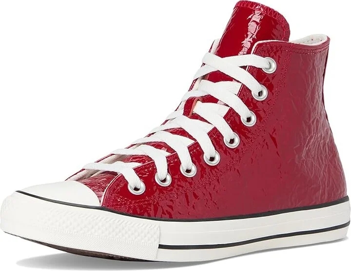 Converse Chuck Taylor All Star Crinkled Leather High Top Sneaker Women's Classic Shoes Days Ahead/Egret/Black : 5 B - Medium, Canvas/Rubber - Image 5