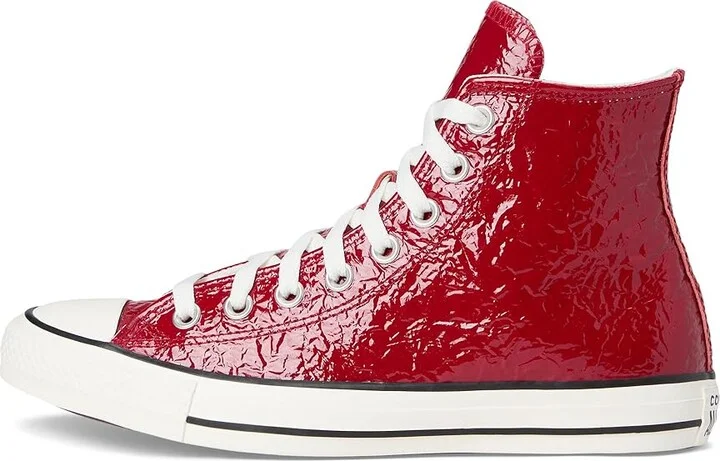 Converse Chuck Taylor All Star Crinkled Leather High Top Sneaker Women's Classic Shoes Days Ahead/Egret/Black : 5 B - Medium, Canvas/Rubber - Image 6