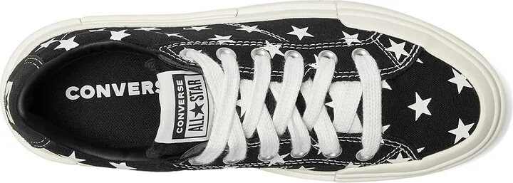 Converse Chuck Taylor All Star Cruise Athletic Shoes Black/Vintage White/Black : Men's 10 - Women's 12 Medium, Canvas - Image 2