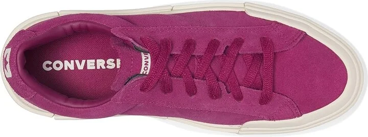 Converse Chuck Taylor All Star Cruise Colorful Suede Athletic Shoes Quantum Violet/Egret/Egret : Men's 7.5 - Women's 9 Medium, Rubber/Suede - Image 2