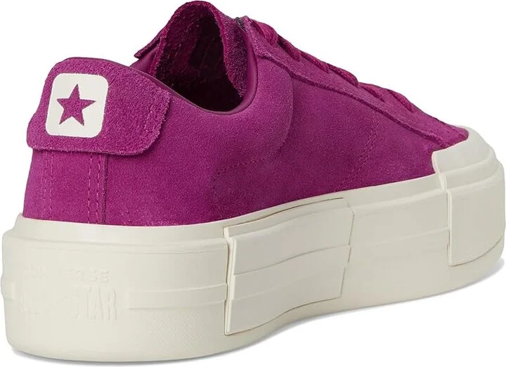 Converse Chuck Taylor All Star Cruise Colorful Suede Athletic Shoes Quantum Violet/Egret/Egret : Men's 7.5 - Women's 9 Medium, Rubber/Suede - Image 4