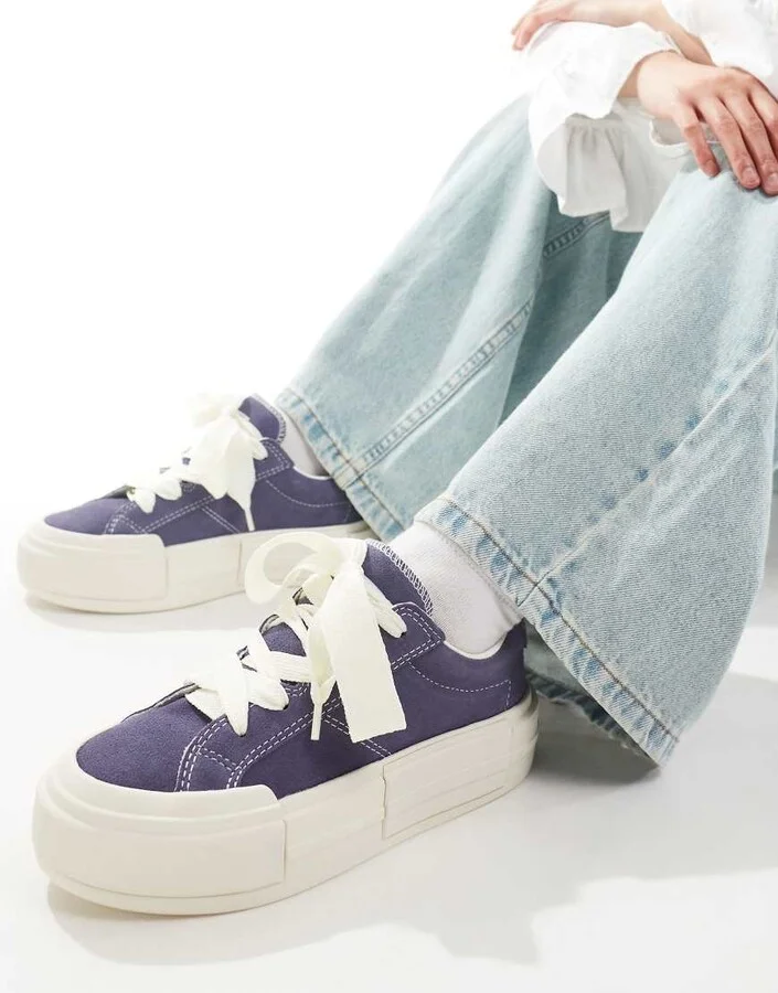Converse Chuck Taylor All Star Cruise suede sneakers in lilac - Image 2