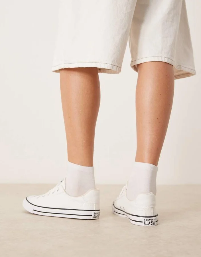 Converse Chuck Taylor All Star Dainty Lucky sneakers in white - Image 3