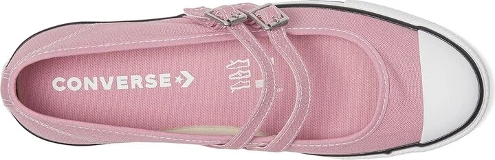 Converse Chuck Taylor All Star Dainty Mary Jane Women's Flat Shoes Cliffside Rose/White/Black : 7.5 B - Medium, Synthetic/Textile - Image 2