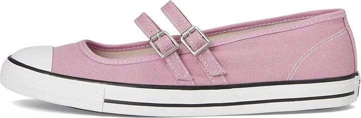 Converse Chuck Taylor All Star Dainty Mary Jane Women's Flat Shoes Cliffside Rose/White/Black : 7.5 B - Medium, Synthetic/Textile - Image 6