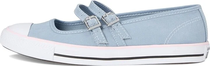 Converse Chuck Taylor All Star Dainty Mary Jane Women's Flat Shoes Wet Stone/Sugar Berry/White : 9 B - Medium, Synthetic/Textile - Image 6