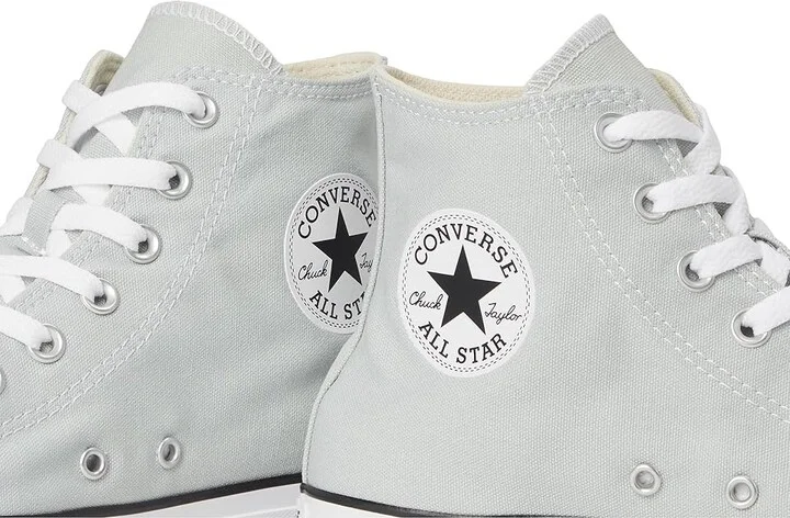 Converse Chuck Taylor All Star - Hi Shoes Rainwashed Grey : Men's 10.5 - Women's 12.5 Medium, Canvas - Image 7