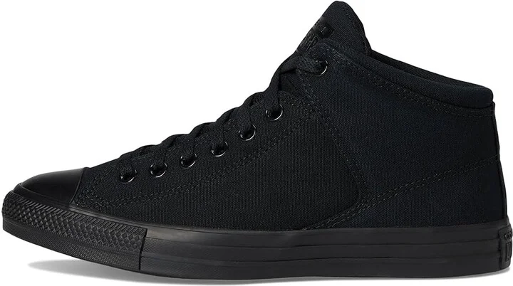 Converse Chuck Taylor All Star High Street Sneaker Lace up casual Shoes Black/Black/Black : Men's 6.5 - Women's 8.5 Medium, Canvas - Image 7