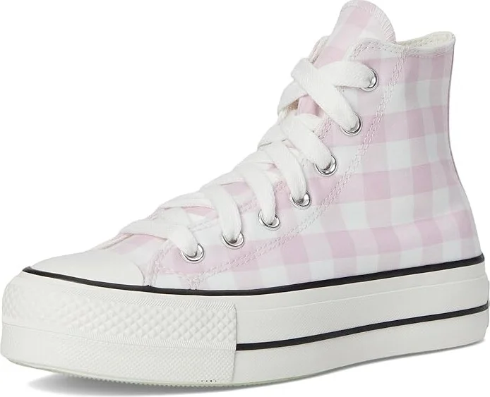 Converse Chuck Taylor All Star High-Top Platform Sneaker Women's Cold Weather Boots Vintage White/Summit Pink/Egret : 5 M, Canvas - Image 5