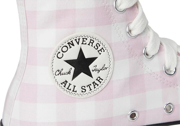 Converse Chuck Taylor All Star High-Top Platform Sneaker Women's Cold Weather Boots Vintage White/Summit Pink/Egret : 5 M, Canvas - Image 7