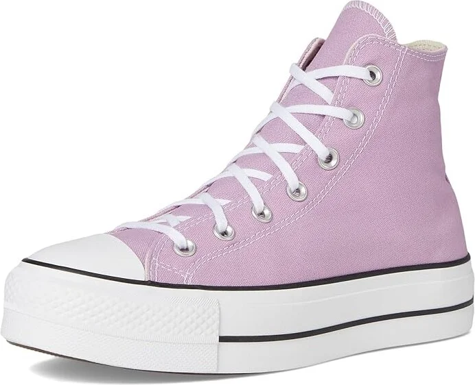 Converse Chuck Taylor All Star High-Top Platform Sneaker Women's Shoes Classic Amethyst/White/Black : 5.5 B - Medium - Image 5