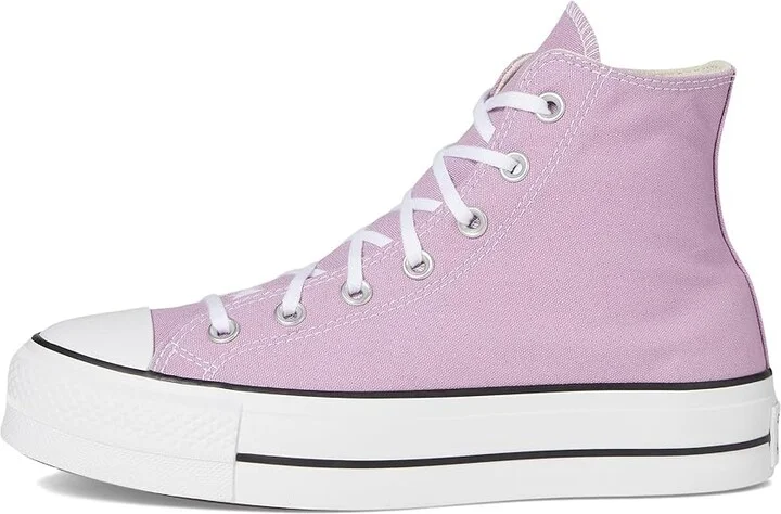 Converse Chuck Taylor All Star High-Top Platform Sneaker Women's Shoes Classic Amethyst/White/Black : 5.5 B - Medium - Image 6