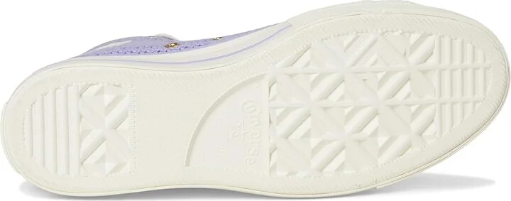 Converse Chuck Taylor All Star High-Top Platform Sneaker Women's Shoes Violet Heat/Violet Heat/Egret : 11 B - Medium, Canvas - Image 3