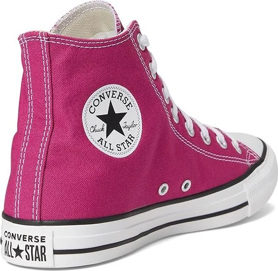 Converse Chuck Taylor All Star High-Top Sneaker Classic Shoes Berry Smoothie : Men's 4.5 - Women's 6.5 Medium, Canvas - Image 4
