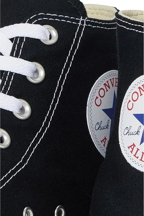Converse Chuck Taylor All Star High-Top Sneaker Classic Shoes Black : Men's 11 - Women's 13 Medium, Canvas - Image 7