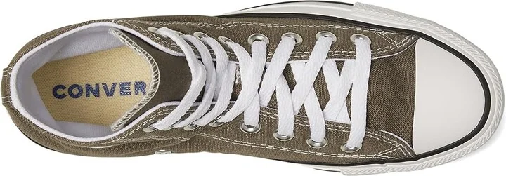 Converse Chuck Taylor All Star High-Top Sneaker Classic Shoes Charcoal : Men's 9.5 - Women's 11.5 Medium, Canvas - Image 3