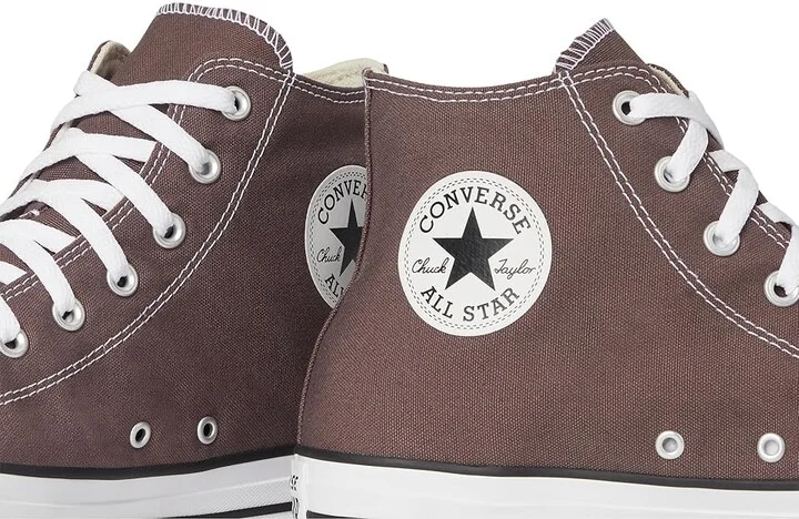 Converse Chuck Taylor All Star High-Top Sneaker Classic Shoes Cocoa Brown : Men's 13 - Women's 15 Medium, Canvas - Image 7