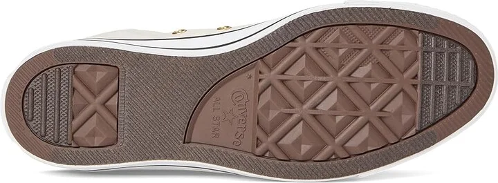 Converse Chuck Taylor All Star High-Top Sneaker Classic Shoes Light Dune/White/Gold : Men's 3.5 - Women's 5.5 Medium, Canvas - Image 3