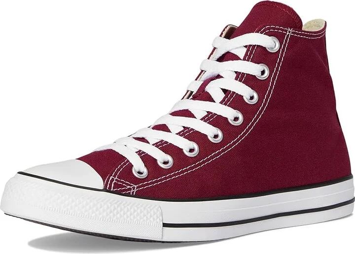 Converse Chuck Taylor All Star High-Top Sneaker Classic Shoes Maroon : Men's 9.5 - Women's 11.5 Medium, Canvas - Image 5
