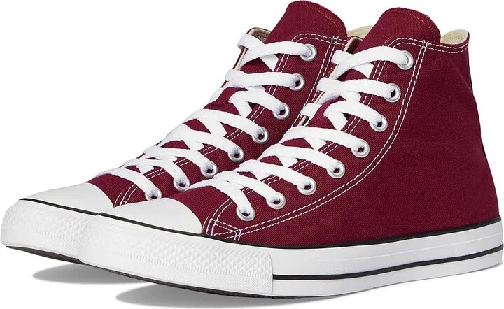 Converse Chuck Taylor All Star High-Top Sneaker Classic Shoes Maroon : Men's 9.5 - Women's 11.5 Medium, Canvas