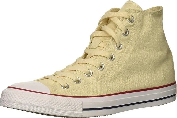 Converse Chuck Taylor All Star High-Top Sneaker Classic Shoes Natural Ivory : Men's 10.5 - Women's 12.5 Medium, Canvas - Image 2