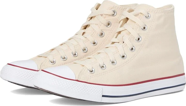 Converse Chuck Taylor All Star High-Top Sneaker Classic Shoes Natural Ivory : Men's 10.5 - Women's 12.5 Medium, Canvas