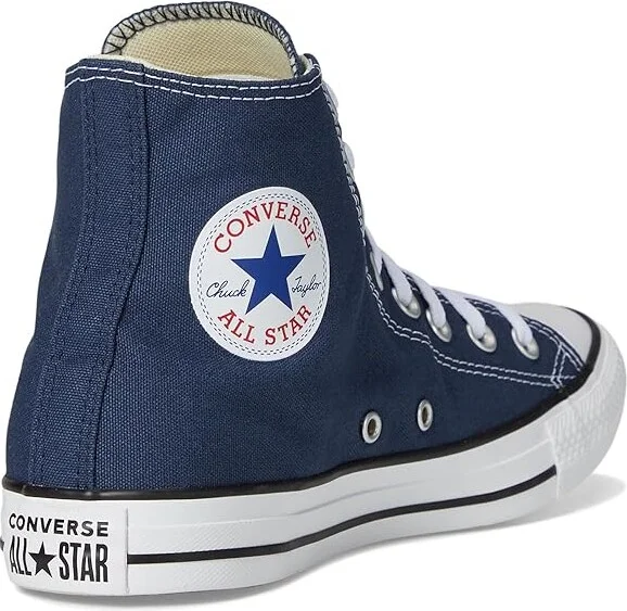 Converse Chuck Taylor All Star High-Top Sneaker Classic Shoes Navy : Men's 11 - Women's 13 Medium, Canvas - Image 5