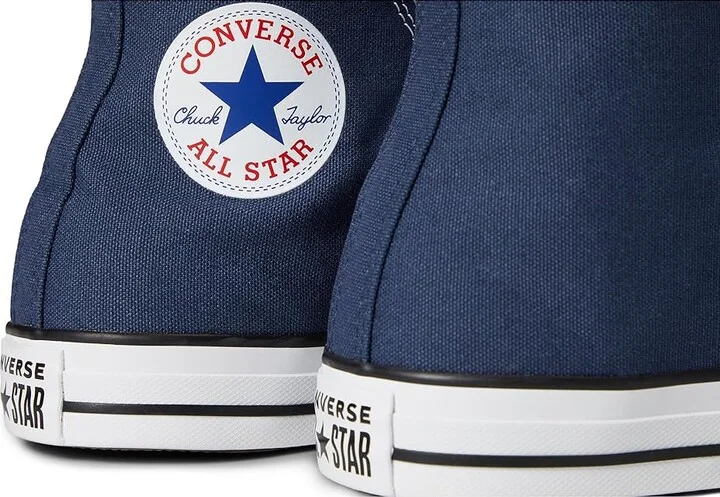 Converse Chuck Taylor All Star High-Top Sneaker Classic Shoes Navy : Men's 11 - Women's 13 Medium, Canvas - Image 8