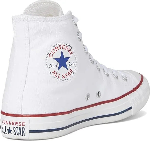 Converse Chuck Taylor All Star High-Top Sneaker Classic Shoes Optical White : Men's 17 - Women's 19 Medium, Canvas - Image 5