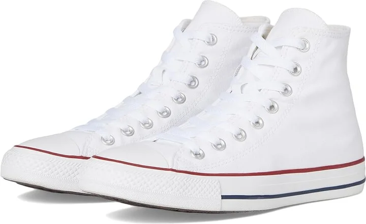 Converse Chuck Taylor All Star High-Top Sneaker Classic Shoes Optical White : Men's 17 - Women's 19 Medium, Canvas