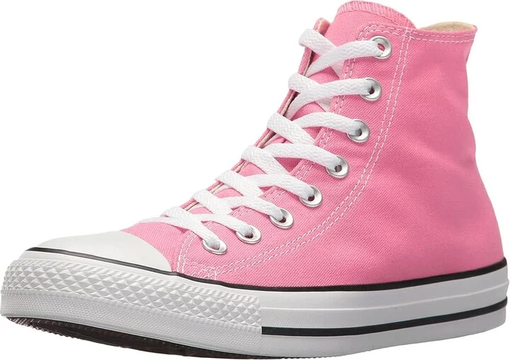 Converse Chuck Taylor All Star High-Top Sneaker Classic Shoes Pink : Men's 12 - Women's 14 Medium, Canvas - Image 2