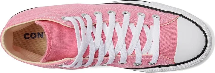 Converse Chuck Taylor All Star High-Top Sneaker Classic Shoes Pink : Men's 12 - Women's 14 Medium, Canvas - Image 3