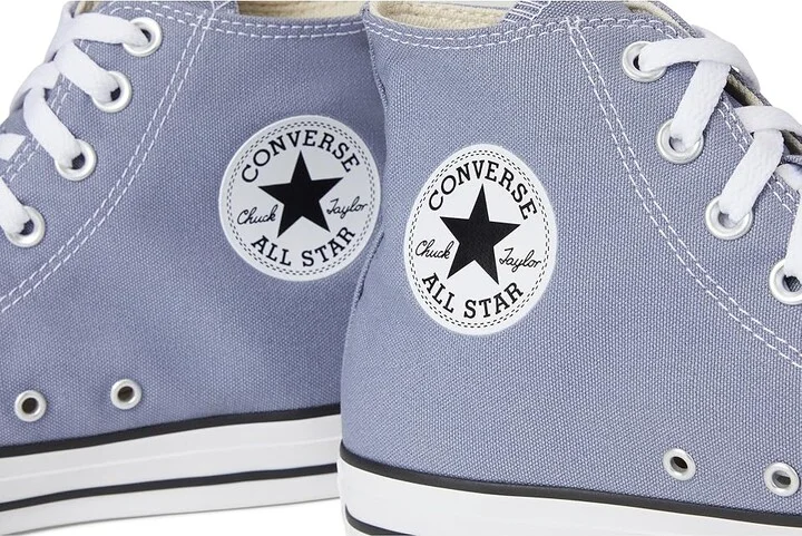 Converse Chuck Taylor All Star High-Top Sneaker Classic Shoes Stingray Gray : Men's 9 - Women's 11 Medium, Canvas - Image 7