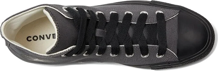 Converse Chuck Taylor All Star High-Top Sneaker Men's Classic Shoes Dark Matter/Black/Black : 8.5 D - Medium, Canvas - Image 2