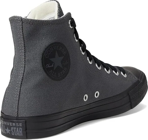 Converse Chuck Taylor All Star High-Top Sneaker Men's Classic Shoes Dark Matter/Black/Black : 8.5 D - Medium, Canvas - Image 4