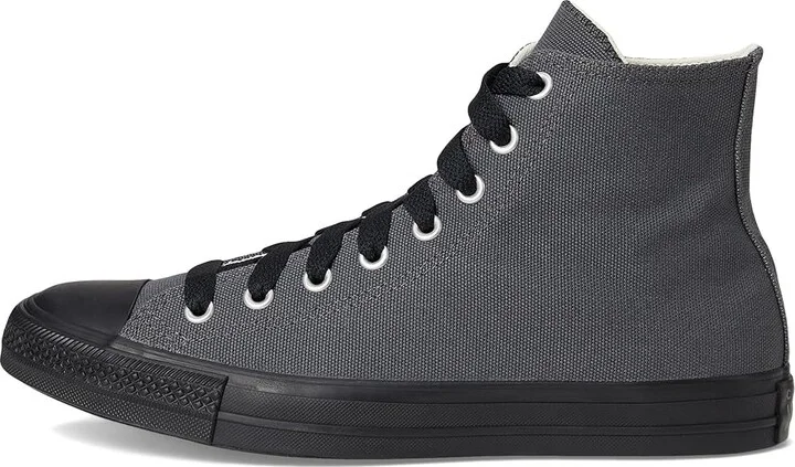 Converse Chuck Taylor All Star High-Top Sneaker Men's Classic Shoes Dark Matter/Black/Black : 8.5 D - Medium, Canvas - Image 6