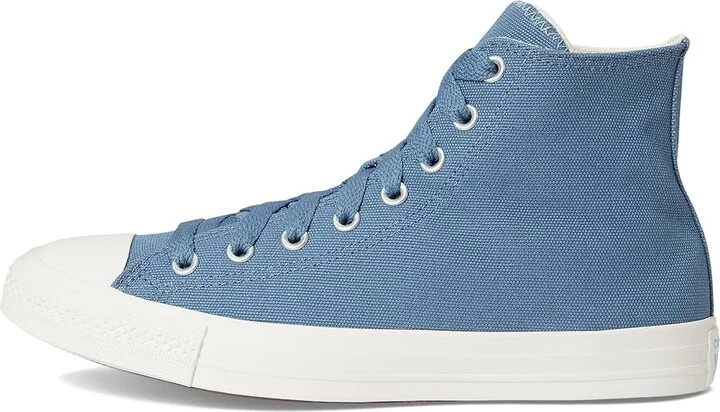 Converse Chuck Taylor All Star High-Top Sneaker Men's Classic Shoes Lakeside Blue/Light Blue/Vintage White : 10 D - Medium, Canvas - Image 6