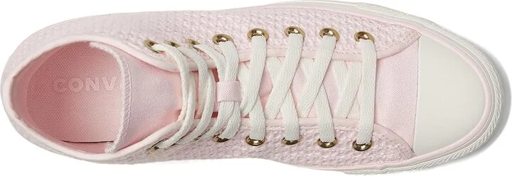 Converse Chuck Taylor All Star High-Top Sneaker Women's Classic Shoes Sugar Berry/Egret/Summit Pink : 6.5 B - Medium, Textile - Image 2