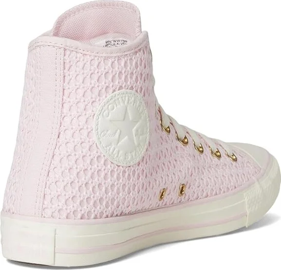 Converse Chuck Taylor All Star High-Top Sneaker Women's Classic Shoes Sugar Berry/Egret/Summit Pink : 6.5 B - Medium, Textile - Image 4