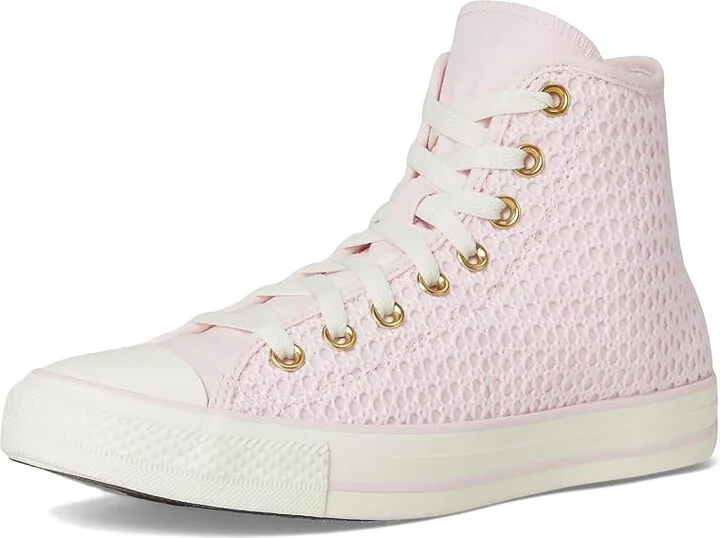 Converse Chuck Taylor All Star High-Top Sneaker Women's Classic Shoes Sugar Berry/Egret/Summit Pink : 6.5 B - Medium, Textile - Image 5