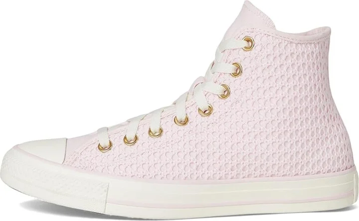 Converse Chuck Taylor All Star High-Top Sneaker Women's Classic Shoes Sugar Berry/Egret/Summit Pink : 6.5 B - Medium, Textile - Image 6
