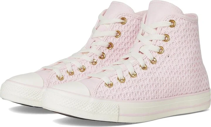 Converse Chuck Taylor All Star High-Top Sneaker Women's Classic Shoes Sugar Berry/Egret/Summit Pink : 6.5 B - Medium, Textile