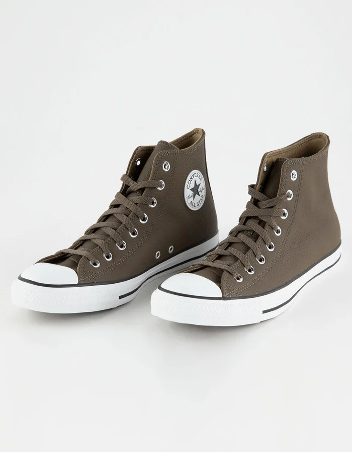 CONVERSE Chuck Taylor All Star Leather High Top Shoes - Image 2