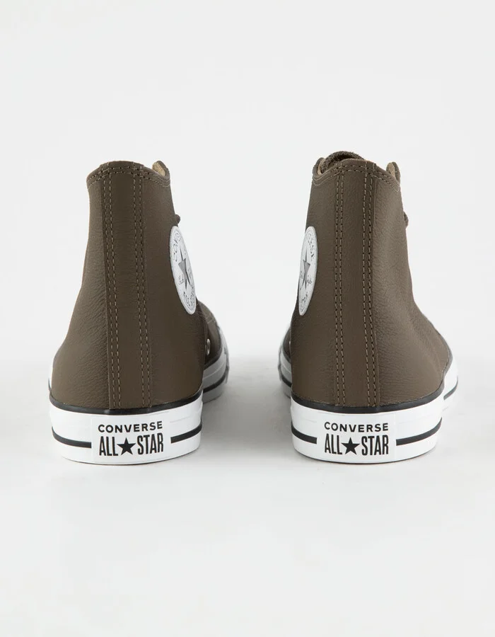 CONVERSE Chuck Taylor All Star Leather High Top Shoes - Image 4
