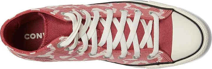 Converse Chuck Taylor All Star Leopard Remix Athletic Shoes Astrodust/Egret/Blush Hush : Men's 7 - Women's 9 Medium, Canvas - Image 2