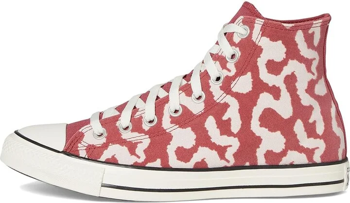 Converse Chuck Taylor All Star Leopard Remix Athletic Shoes Astrodust/Egret/Blush Hush : Men's 7 - Women's 9 Medium, Canvas - Image 6
