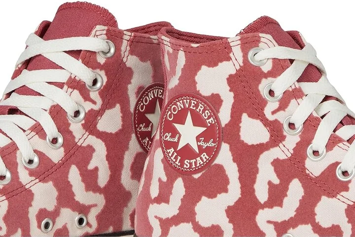 Converse Chuck Taylor All Star Leopard Remix Athletic Shoes Astrodust/Egret/Blush Hush : Men's 7 - Women's 9 Medium, Canvas - Image 7