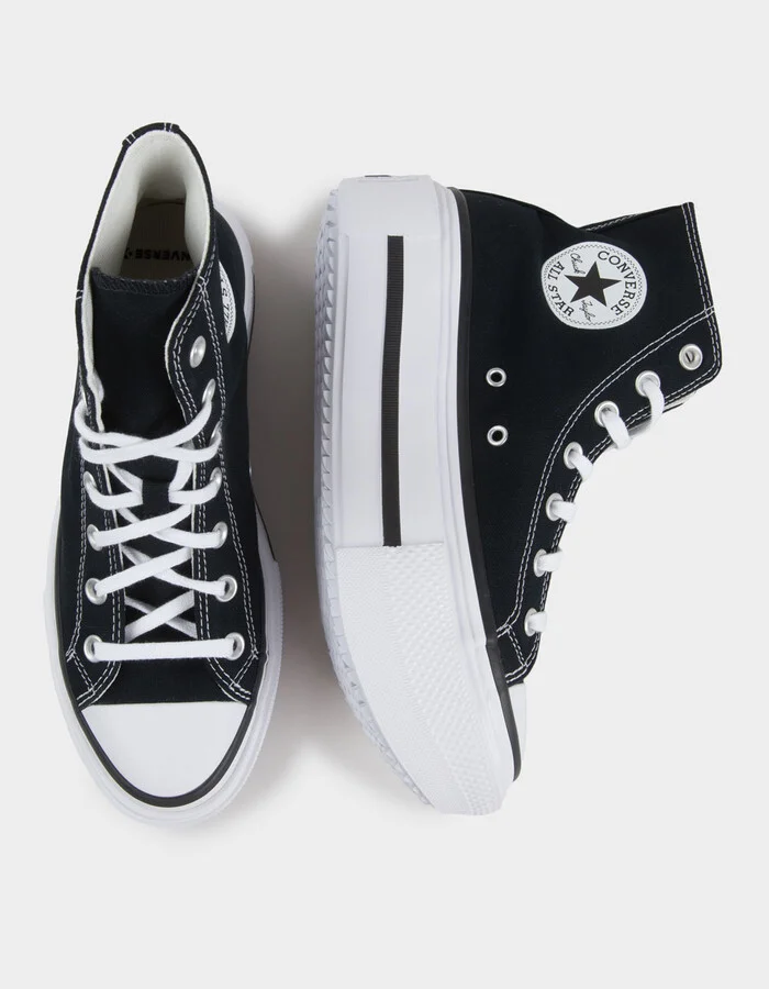 CONVERSE Chuck Taylor All Star Life Double Stack Womens Platform Shoes - Image 5
