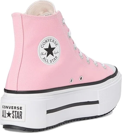 Converse Chuck Taylor All Star Lift Double Stack Lace-up Boots Light Jellyfish Jitter/Egret : Men's 6 - Women's 8 Medium, Canvas - Image 4
