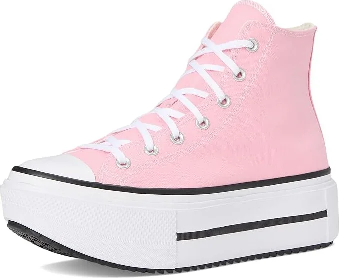 Converse Chuck Taylor All Star Lift Double Stack Lace-up Boots Light Jellyfish Jitter/Egret : Men's 6 - Women's 8 Medium, Canvas - Image 5